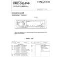 KENWOOD KRC666KH4 Instrukcja Serwisowa