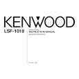 KENWOOD LSF-1010 Instrukcja Obsługi