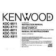 KENWOOD KDCX811 Instrukcja Obsługi