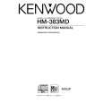 KENWOOD HM-383MD Instrukcja Obsługi
