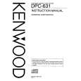 KENWOOD DPC631 Instrukcja Obsługi