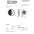 KENWOOD KFCHQ160 Instrukcja Serwisowa