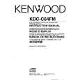KENWOOD KDCC64FM Instrukcja Obsługi