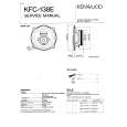 KENWOOD KFC138E Instrukcja Serwisowa