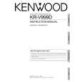 KENWOOD KRV999D Instrukcja Obsługi