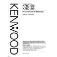 KENWOOD KRC801 Instrukcja Obsługi