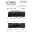 KENWOOD KA3020SE Instrukcja Serwisowa