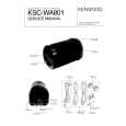 KENWOOD KSCWA801 Instrukcja Serwisowa