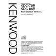 KENWOOD KDC65R Instrukcja Obsługi