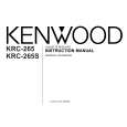 KENWOOD KRC-265 Instrukcja Obsługi