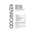 KENWOOD KRC-1003 Instrukcja Obsługi
