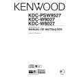 KENWOOD KDS-W9027 Instrukcja Obsługi