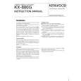 KENWOOD KX880G Instrukcja Obsługi