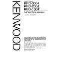 KENWOOD KRC3004 Instrukcja Obsługi