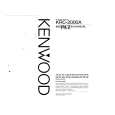 KENWOOD KRC2000A Instrukcja Obsługi
