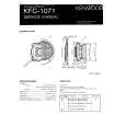 KENWOOD KFC1071 Instrukcja Serwisowa