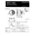 KENWOOD KFC1661 Instrukcja Serwisowa