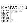 KENWOOD KRC-17A Instrukcja Obsługi