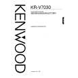 KENWOOD KR-V7030 Instrukcja Obsługi