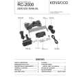 KENWOOD RC2000 Instrukcja Serwisowa