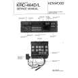 KENWOOD KRC464L Instrukcja Serwisowa