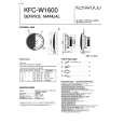 KENWOOD KFCW1600 Instrukcja Serwisowa