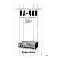 KENWOOD KA-400 Instrukcja Obsługi