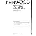 KENWOOD RCR0905 Instrukcja Obsługi