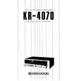 KENWOOD KR-4070 Instrukcja Obsługi