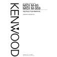 KENWOOD MIDI M-959 Instrukcja Obsługi
