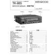 KENWOOD TK885 Instrukcja Serwisowa