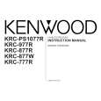 KENWOOD KRC-877R Instrukcja Obsługi