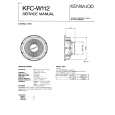 KENWOOD KFCW112 Instrukcja Serwisowa