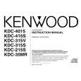 KENWOOD KDC315V Instrukcja Obsługi