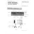 KENWOOD KRC653D/L Instrukcja Serwisowa