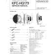 KENWOOD KFCHQ173 Instrukcja Serwisowa