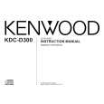 KENWOOD KDC-D300 Instrukcja Obsługi