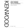 KENWOOD KRV5550 Instrukcja Obsługi