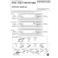 KENWOOD KRC709 Instrukcja Serwisowa