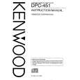 KENWOOD DPC451 Instrukcja Obsługi