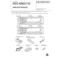 KENWOOD KDCM6021G Instrukcja Serwisowa
