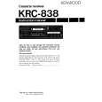 KENWOOD KRC-839 Instrukcja Obsługi