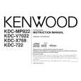 KENWOOD KDC722 Instrukcja Obsługi