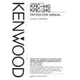 KENWOOD KRC440 Instrukcja Obsługi