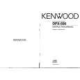 KENWOOD DPX500 Instrukcja Obsługi