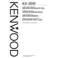 KENWOOD KX35W Instrukcja Obsługi