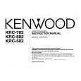 KENWOOD KRC502 Instrukcja Obsługi