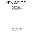 KENWOOD DVF-S500 Instrukcja Obsługi