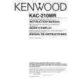 KENWOOD KAC-210MR Instrukcja Obsługi
