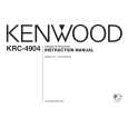KENWOOD KRC-4904 Instrukcja Obsługi